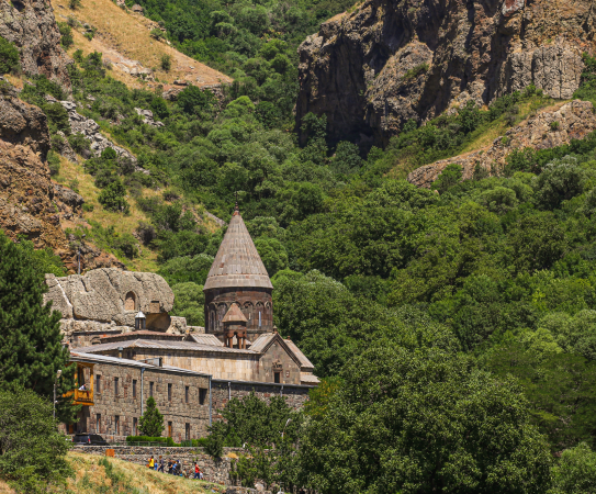 Yerevan-Garni Pagan Temple -Geghard Monastery