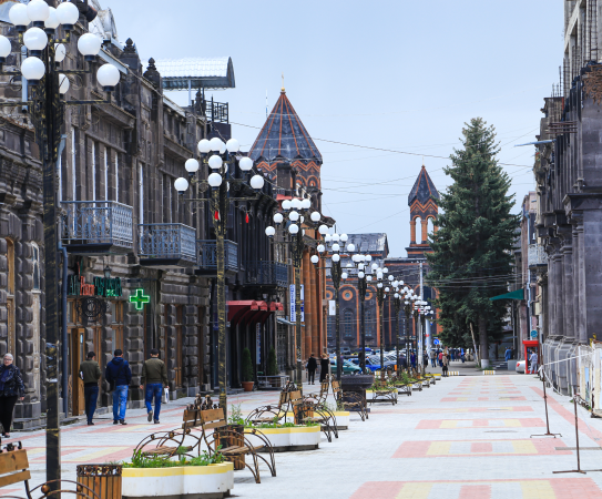 Erevan – Chutes de Trchkan– Visiste de la ville de Gyumri